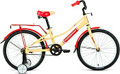 Велосипед FORWARD AZURE 20 (2022) бежево-красный
